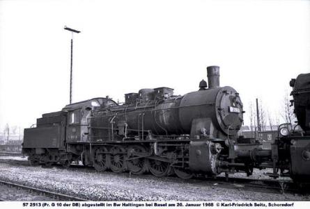 20.01.1968 im Bw Haltingen