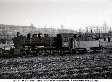 20.01.1968 im Bw Haltingen