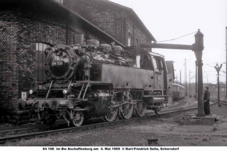 04.05.1969 im Bw Aschaffenburg