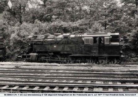 04.07.1971 im Bw Probstzella