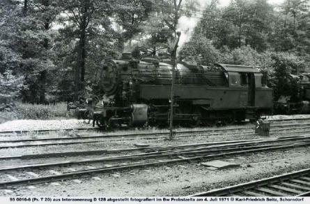04.07.1971 im Bw Probstzella