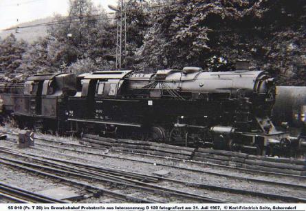 31.07.1967 im Grenzbahnhof Probstzella