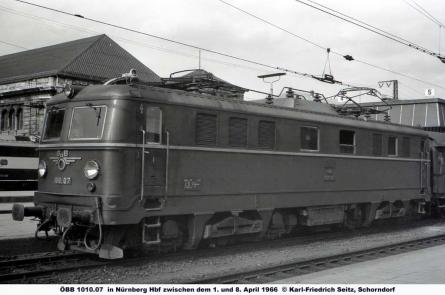 April 1966 in Nürnberg Hbf