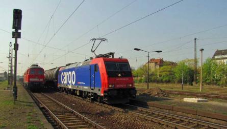 21.04.2011 im Bf Merseburg